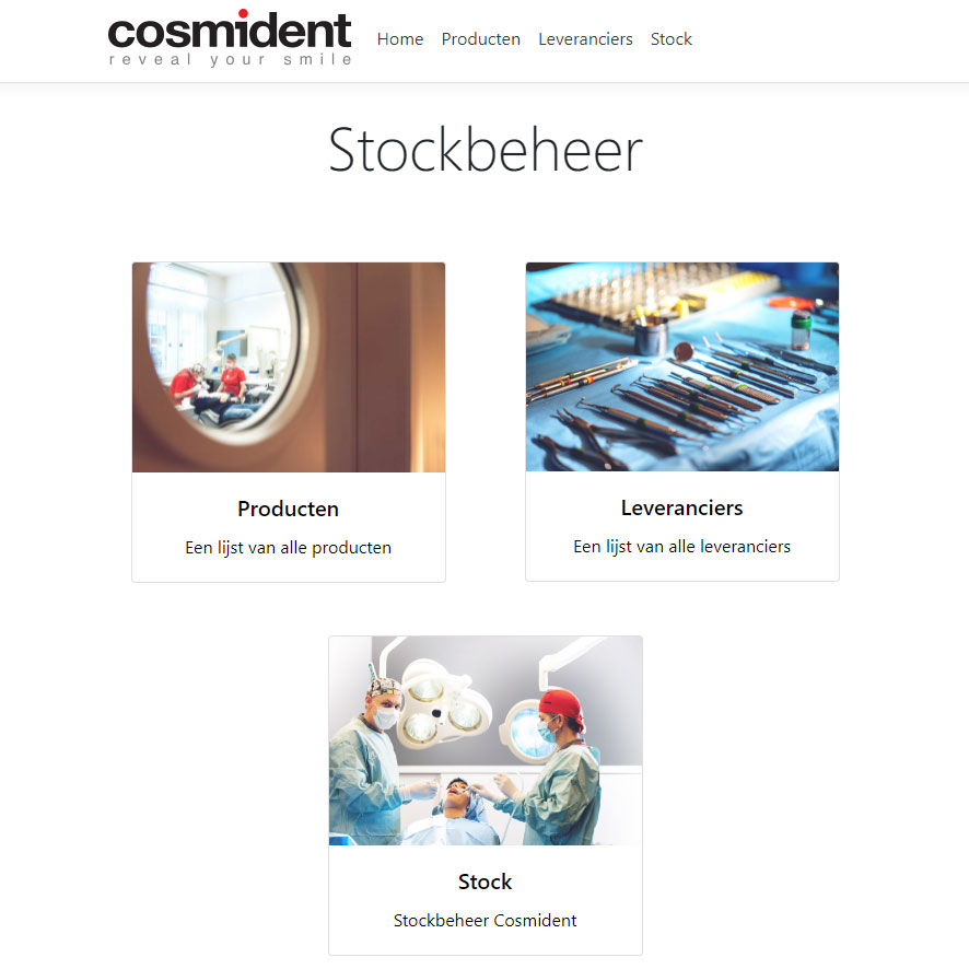 Cosmident stock scanner project